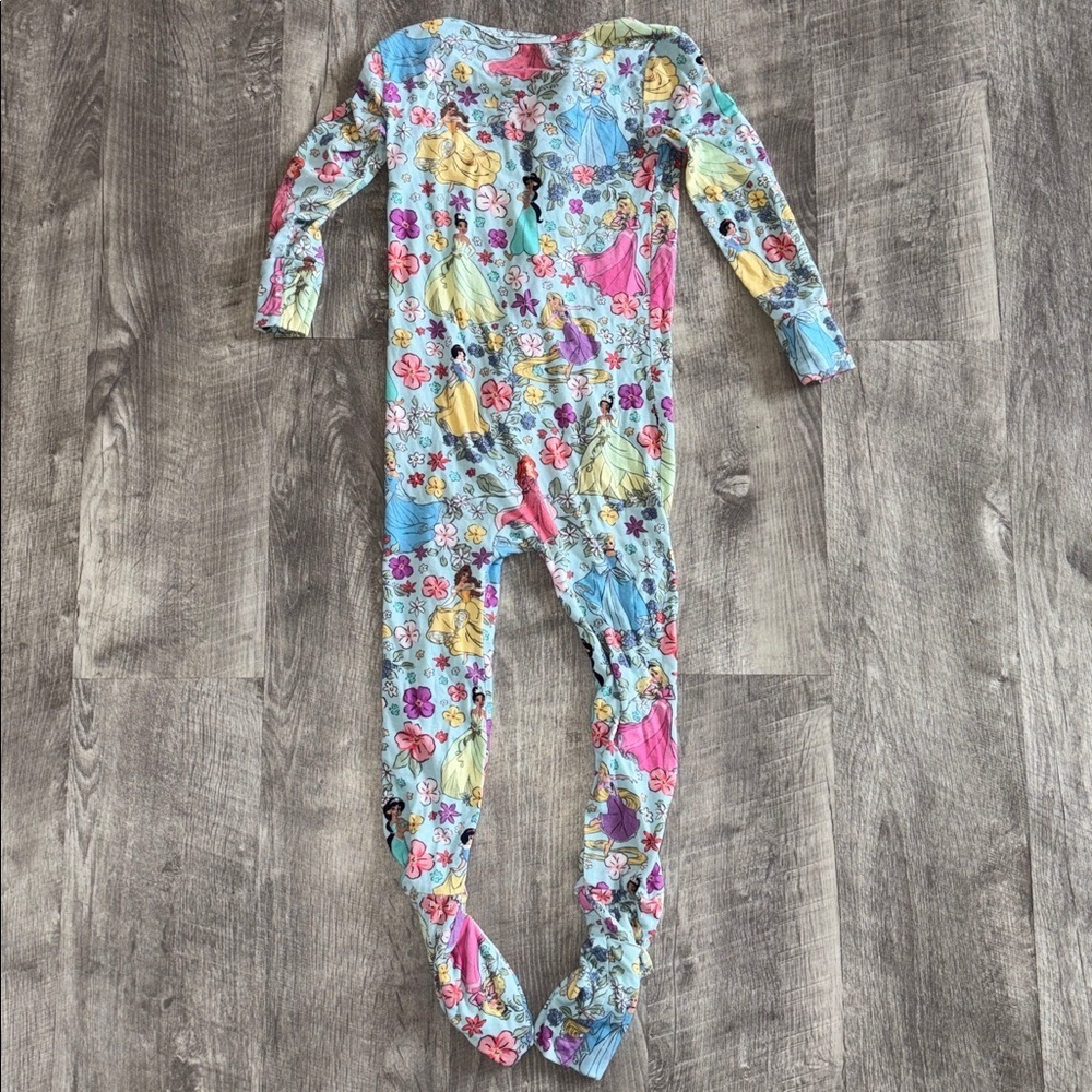 Disney Kids Princess One Piece Footie 3T - Picture 5 of 6